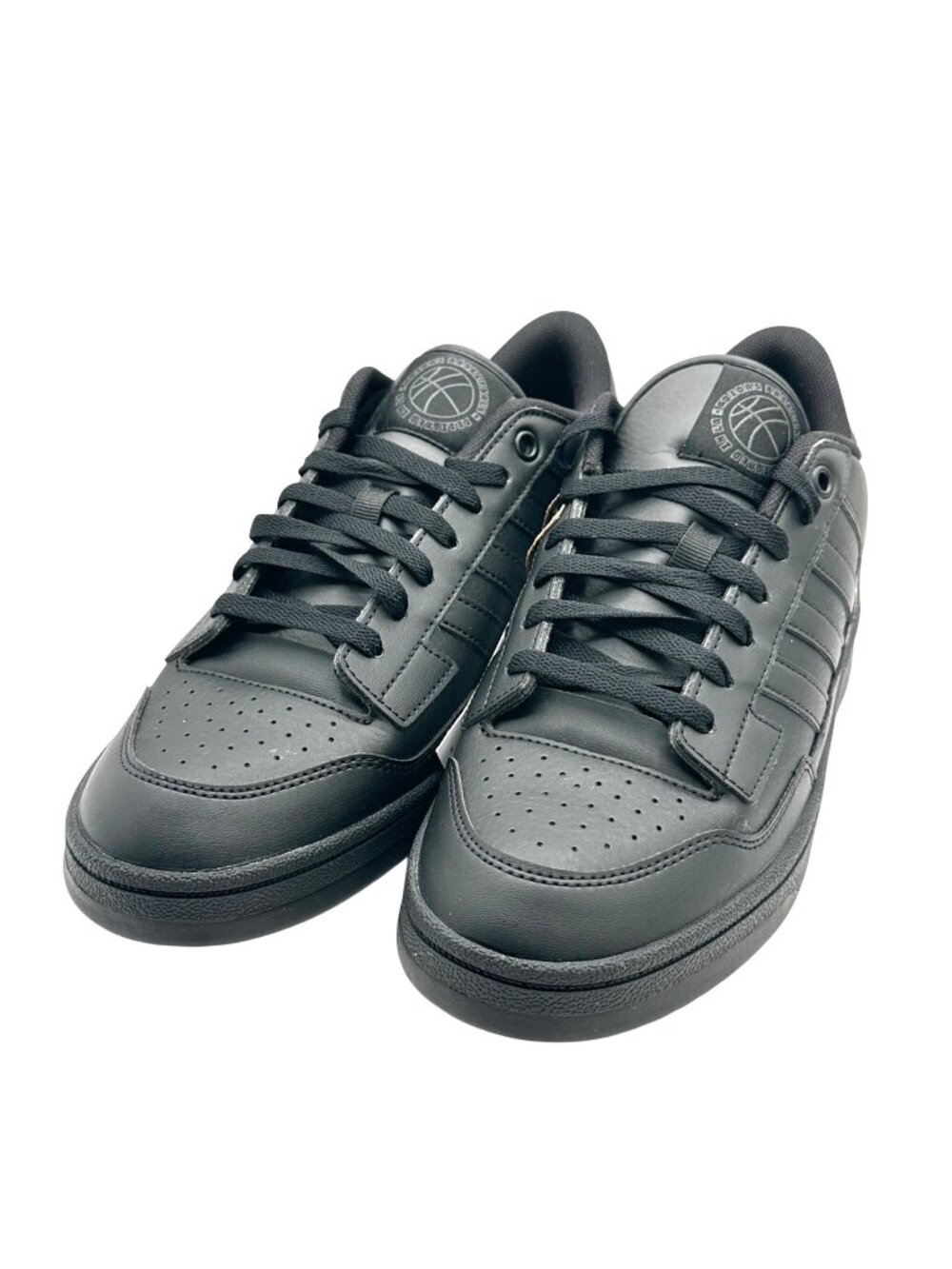 Adidas Rapid Court Low JS2224 Triple Black Mens Size 9.5 / Womens 10.5 NEW